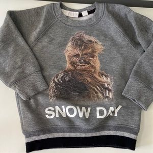 Baby Gap Star Wars 2T Chewbacca Sweatshirt